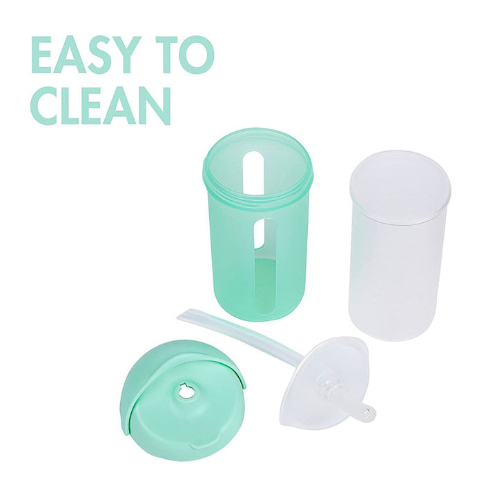 Boon Swig Silicone Straw Bottle For Kids 10 Oz Mint - Easy Pharmacy LLC