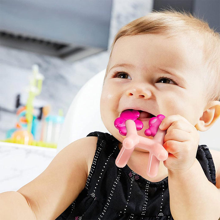 Boon Prance Swinging Unicorn Silicone Teether For 0-12 Months Babies - Easy Pharmacy LLC