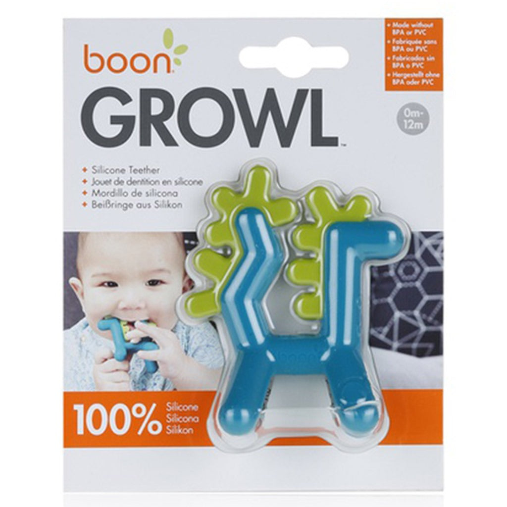 Boon Growl Dragon Silicone Teether For 0-12 Months Babies - Easy Pharmacy LLC