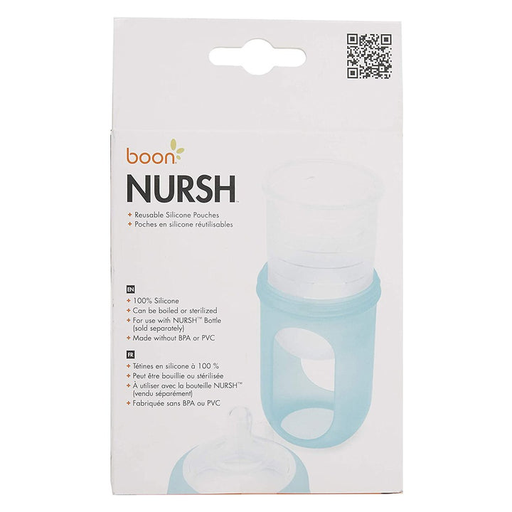 Boon Nursh Silicone Baby Bottle Pouch 236ml, 3's - Easy Pharmacy LLC