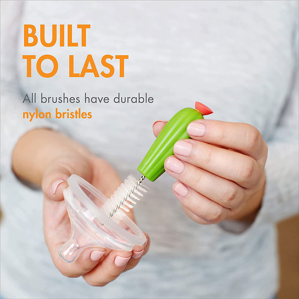 Boon Cacti Bottle Cleaning Brush Set, Pack of 4 - Easy Pharmacy LLC