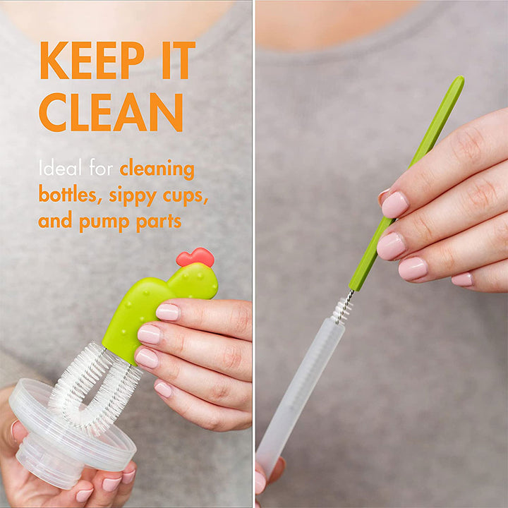 Boon Cacti Bottle Cleaning Brush Set, Pack of 4 - Easy Pharmacy LLC