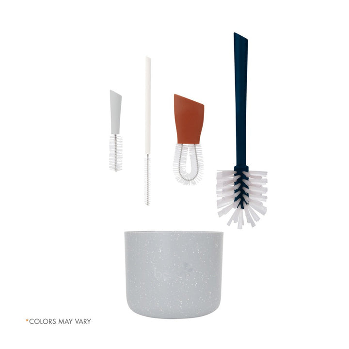 Boon Mod Bottle Cleaning Brush Set, Pack of 4 - Easy Pharmacy LLC