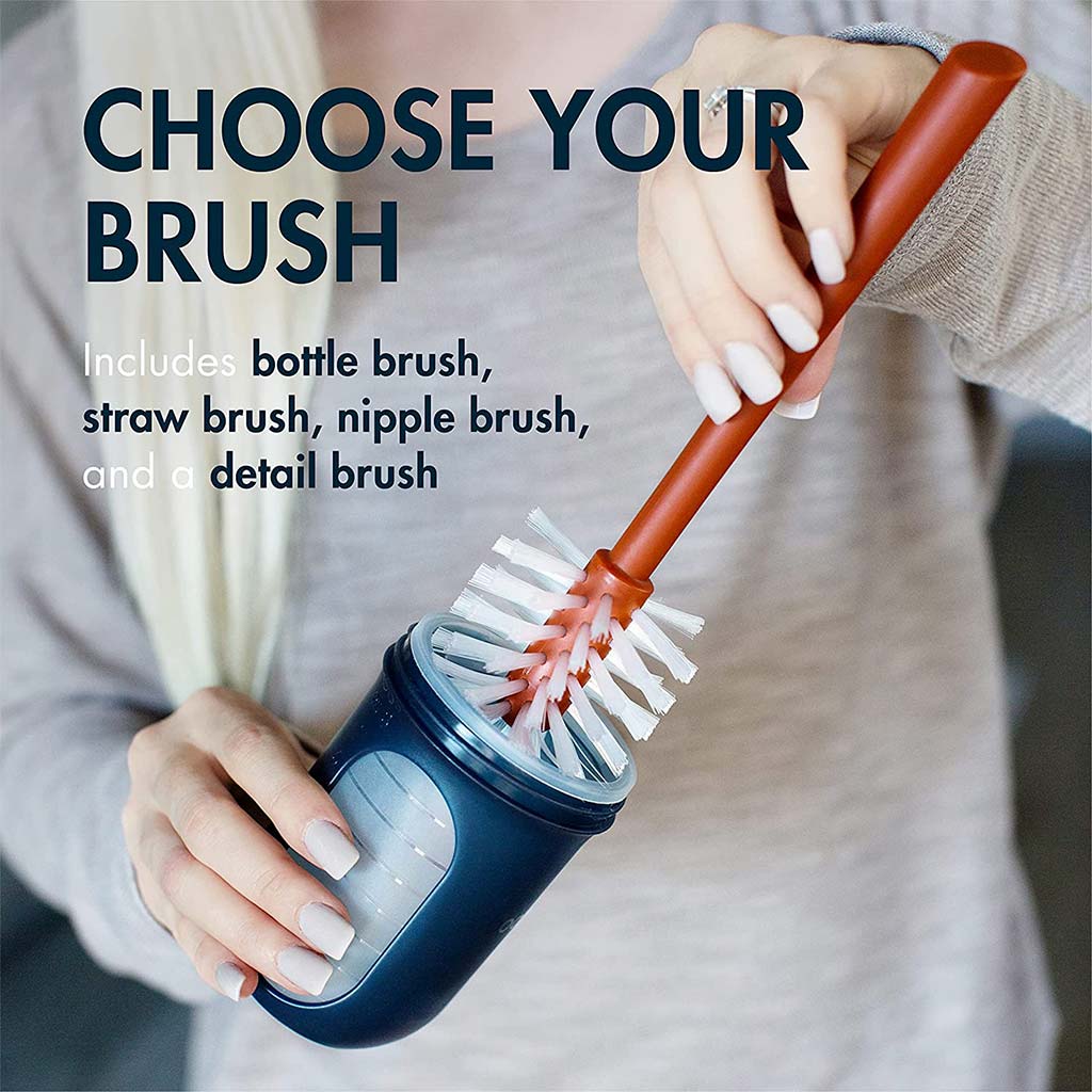 Boon Mod Bottle Cleaning Brush Set, Pack of 4 - Easy Pharmacy LLC