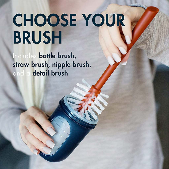 Boon Mod Bottle Cleaning Brush Set, Pack of 4 - Easy Pharmacy LLC
