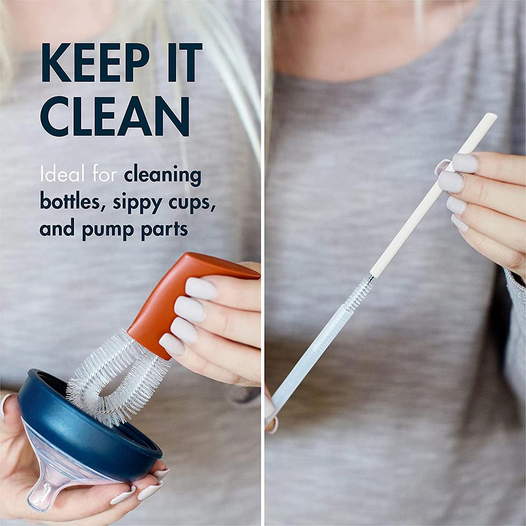 Boon Mod Bottle Cleaning Brush Set, Pack of 4 - Easy Pharmacy LLC