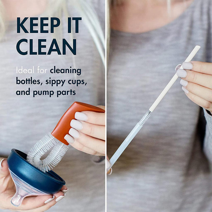 Boon Mod Bottle Cleaning Brush Set, Pack of 4 - Easy Pharmacy LLC