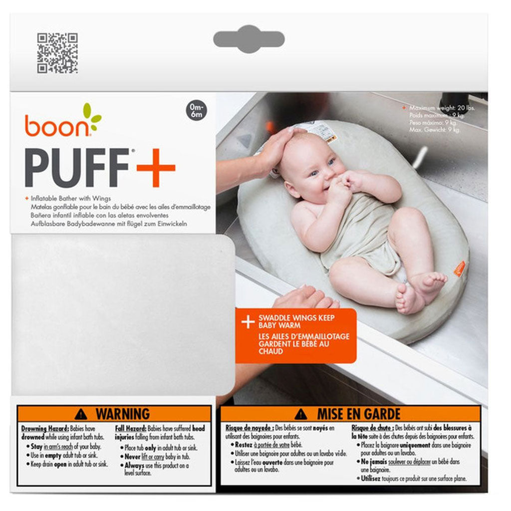 Boon Puff Inflatable Baby Bather With wings - Easy Pharmacy LLC
