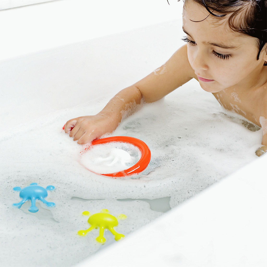 Boon Water Bugs Baby Bath Toy Orange, For 9+ Months Baby - Easy Pharmacy LLC