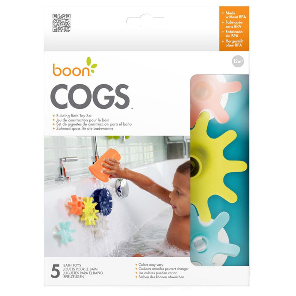 Boon Cogs Baby Bath Toy For 12+Months Baby, Assorted - Easy Pharmacy LLC