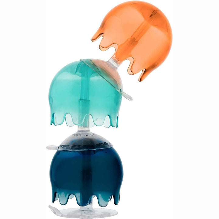 Boon Jellies Suction Cup Coral Yellow Bath Toys, 9 Pieces set For 12 Months+ - Easy Pharmacy LLC
