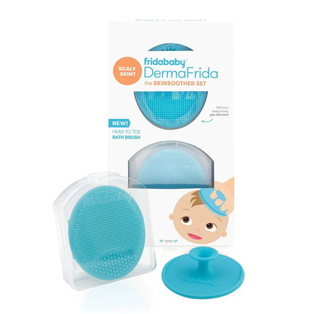 FridaBaby DermaFrida Baby Spa - Head to Toe Bath Brush SkinSoother Set - Easy Pharmacy LLC