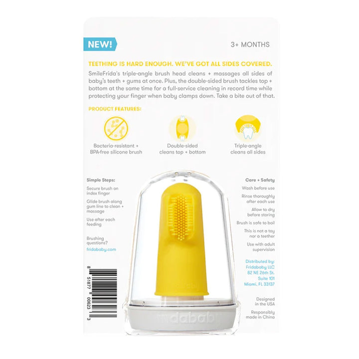 FridaBaby SmileFrida The Finger Toothbrush - Easy Pharmacy LLC