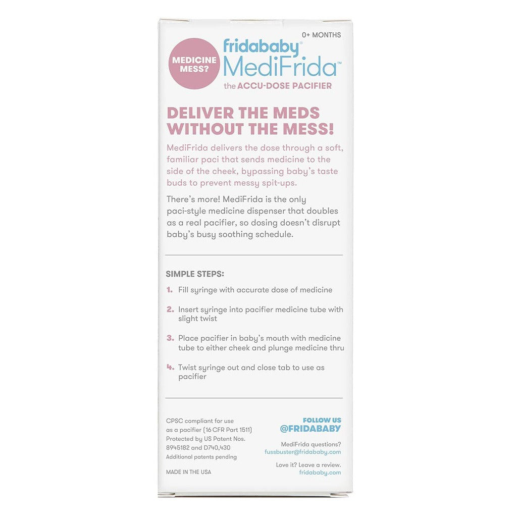 FridaBaby MediFrida The Accu-Dose Pacifier - Easy Pharmacy LLC
