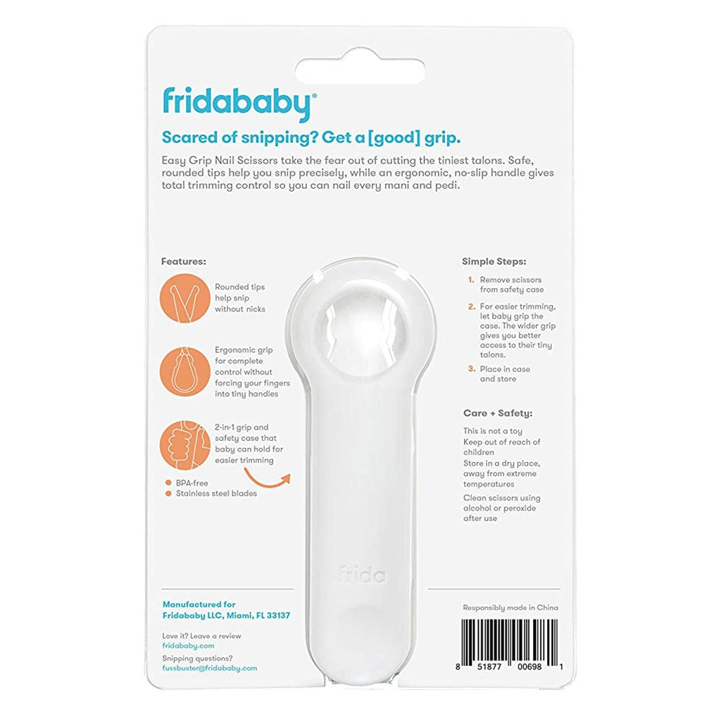 FridaBaby Easy Grip Nail Scissors For Babies - Easy Pharmacy LLC