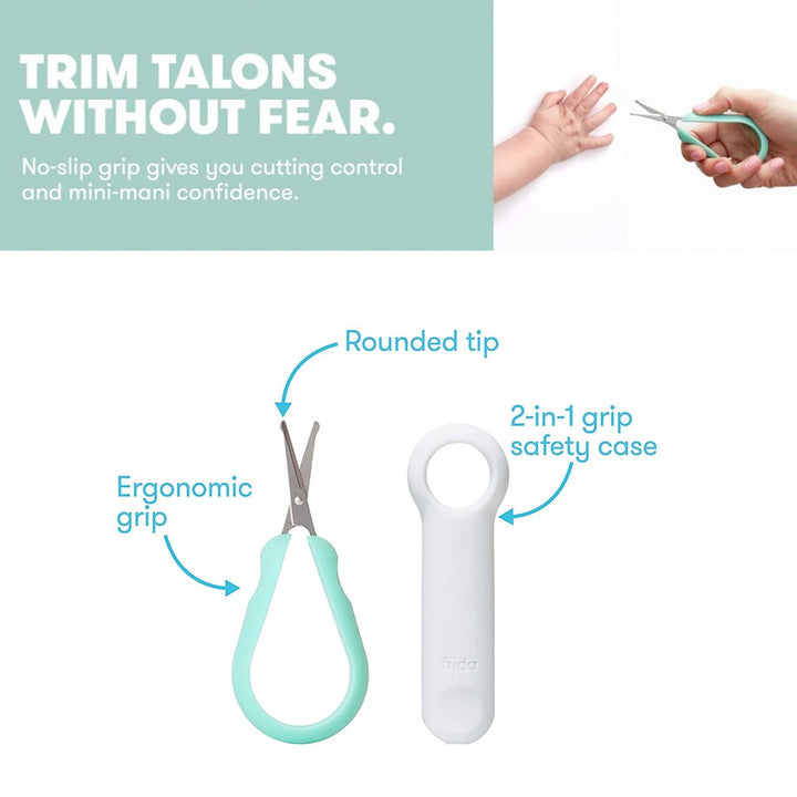 FridaBaby Easy Grip Nail Scissors For Babies - Easy Pharmacy LLC