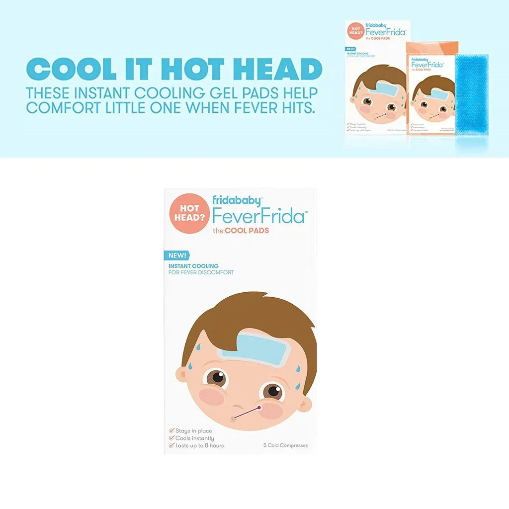 FridaBaby FeverFrida Kids Cool Pads For Instant cooling 5's - Easy Pharmacy LLC