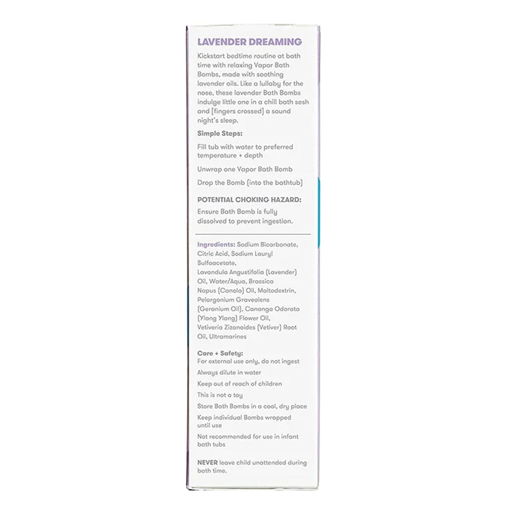 FridaBaby SleepFrida Baby's Natural Vapor Bath Bombs Lavender 3's - Easy Pharmacy LLC