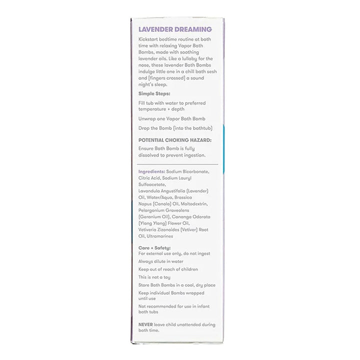 FridaBaby SleepFrida Baby's Natural Vapor Bath Bombs Lavender 3's - Easy Pharmacy LLC