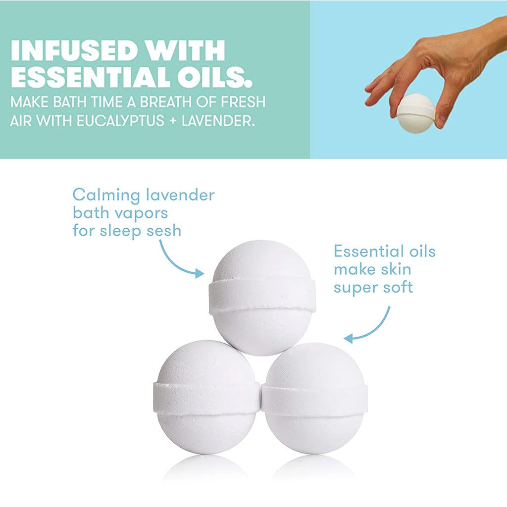 FridaBaby SleepFrida Baby's Natural Vapor Bath Bombs Lavender 3's - Easy Pharmacy LLC