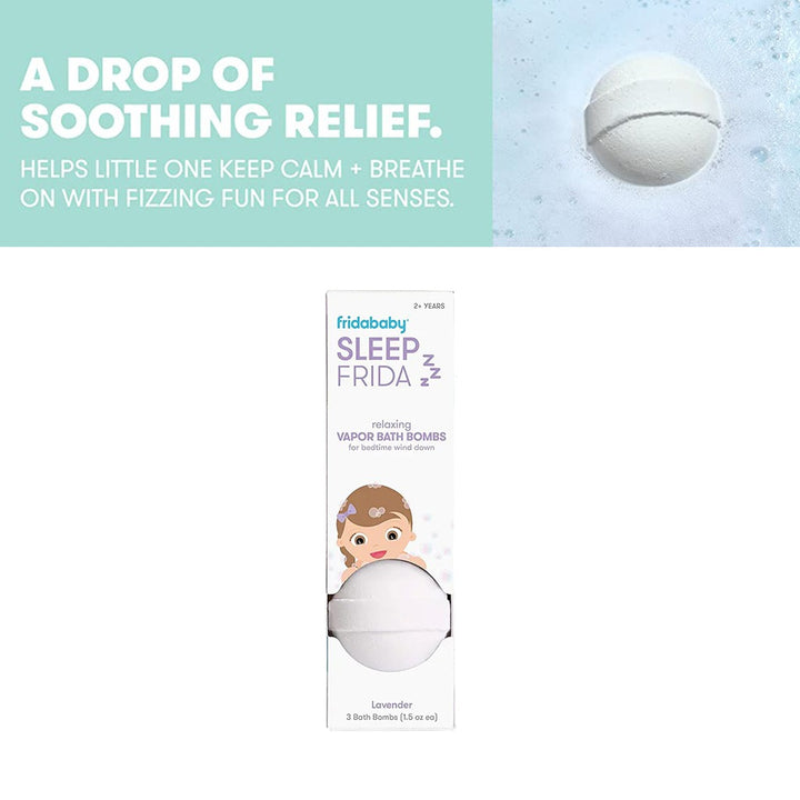 FridaBaby SleepFrida Baby's Natural Vapor Bath Bombs Lavender 3's - Easy Pharmacy LLC