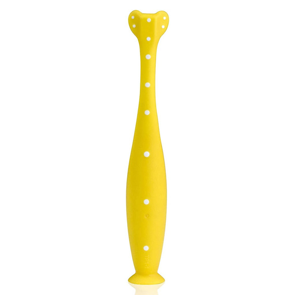 FridaBaby Triple-Angle Toothhugger Training Toothbrush Yellow For Toddlers - Easy Pharmacy LLC