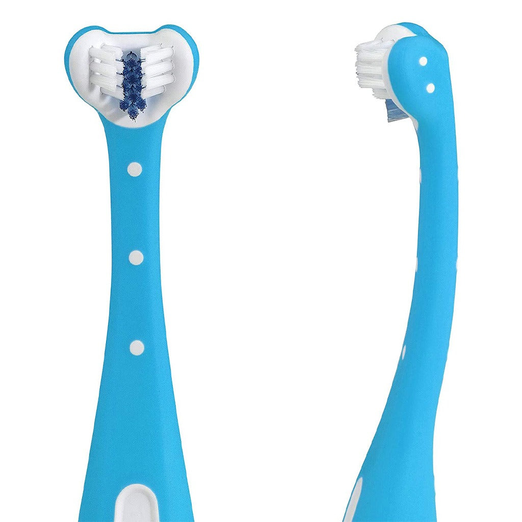 FridaBaby Triple-Angle Toothhugger Training Toothbrush Blue For Toddlers - Easy Pharmacy LLC