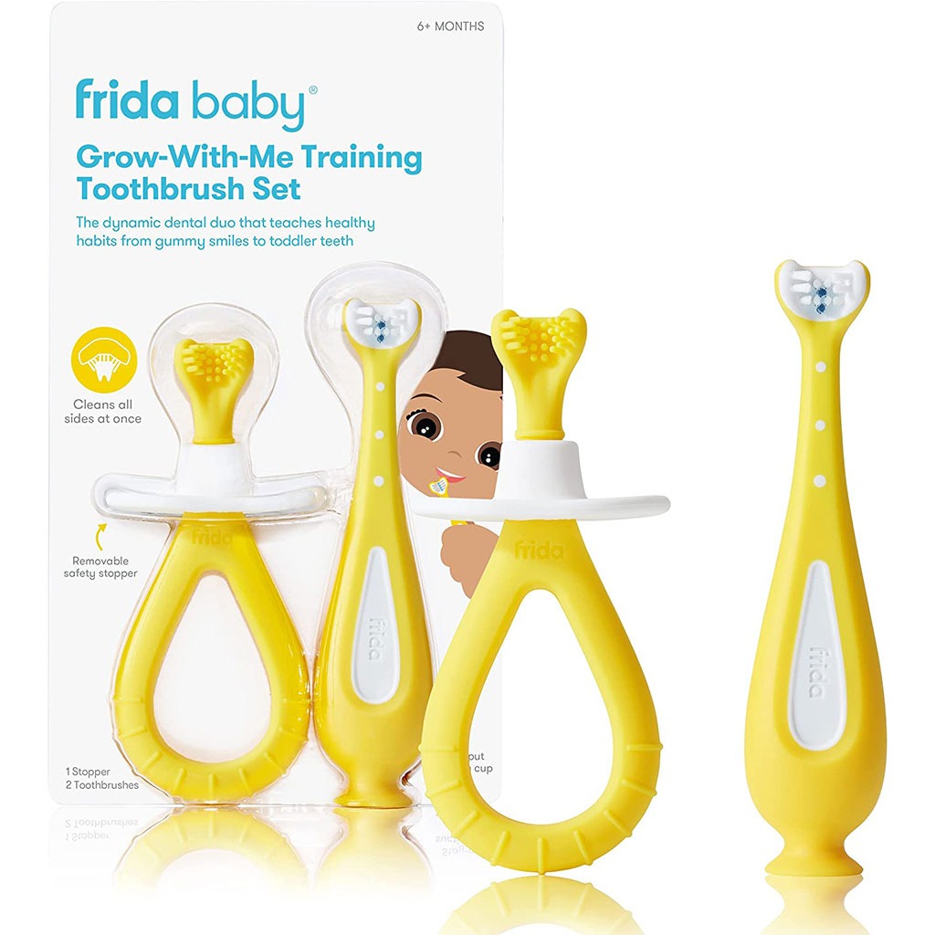 FridaBaby Grow-With-Me Training Toothbrush Set For Babies - Easy Pharmacy LLC