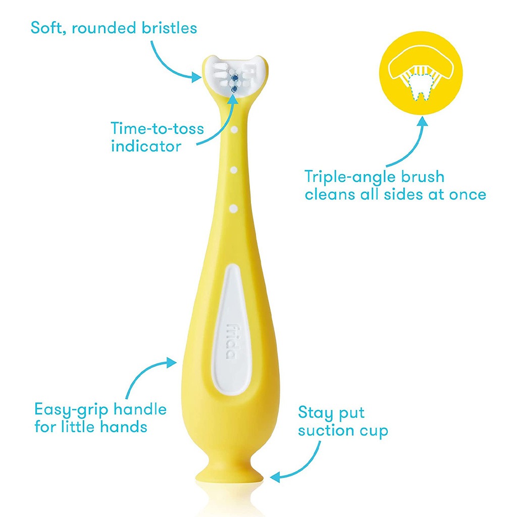FridaBaby Grow-With-Me Training Toothbrush Set For Babies - Easy Pharmacy LLC