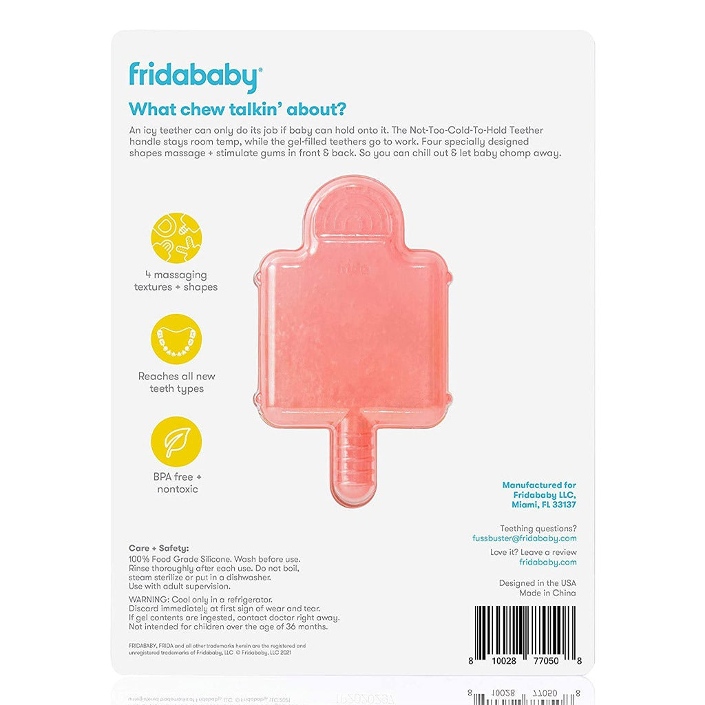 FridaBaby Not-Too-Cold-To-Hold Teether For Babies - Easy Pharmacy LLC
