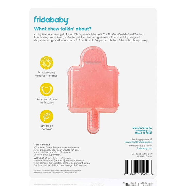 FridaBaby Not-Too-Cold-To-Hold Teether For Babies - Easy Pharmacy LLC
