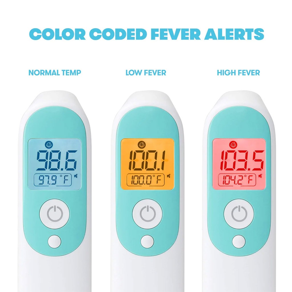 FridaBaby 3-In-1 Ear, Forehead + Touchless Infrared Thermometer For Babies And Adults - Easy Pharmacy LLC