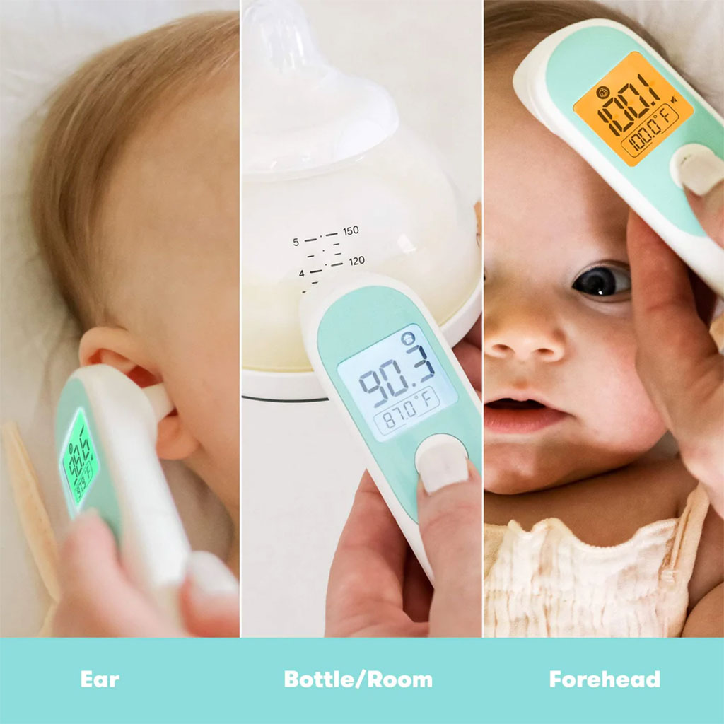 FridaBaby 3-In-1 Ear, Forehead + Touchless Infrared Thermometer For Babies And Adults - Easy Pharmacy LLC