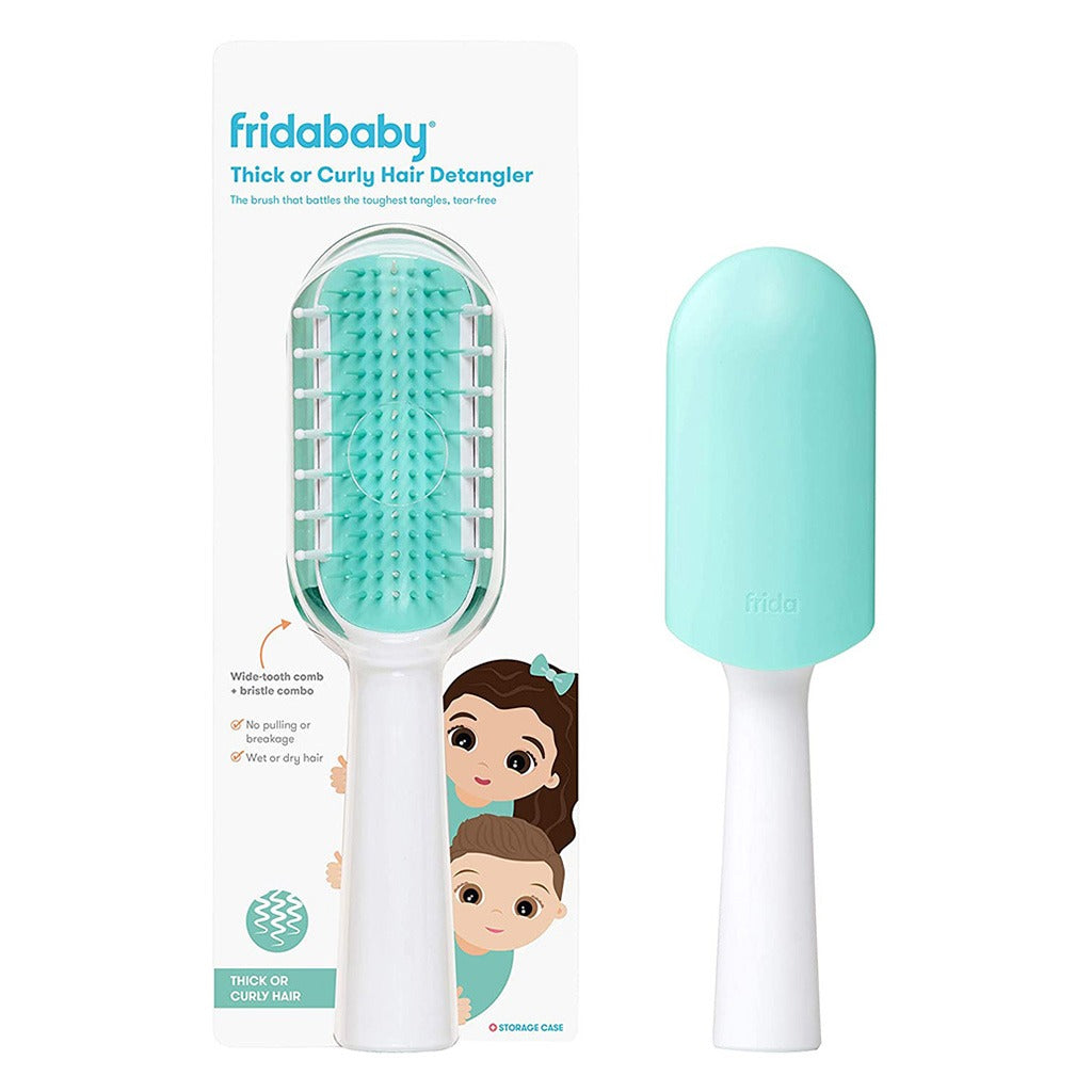 FridaBaby Thick Or Curly Hair Detangler Baby Hair Brush, Pack of 1's - Easy Pharmacy LLC