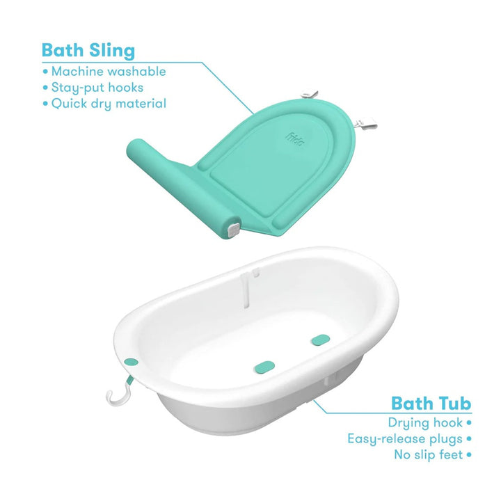 FridaBaby 4-In-1 Grow-With-Me Bath Tub For Baby - Easy Pharmacy LLC