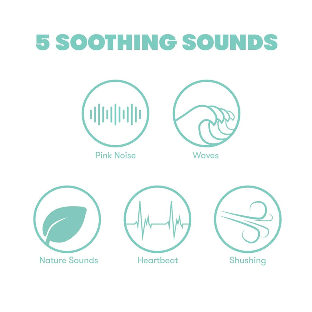 FridaBaby 2-in-1 Portable White Noise, Sound Machine With Night Light For Baby - Easy Pharmacy LLC