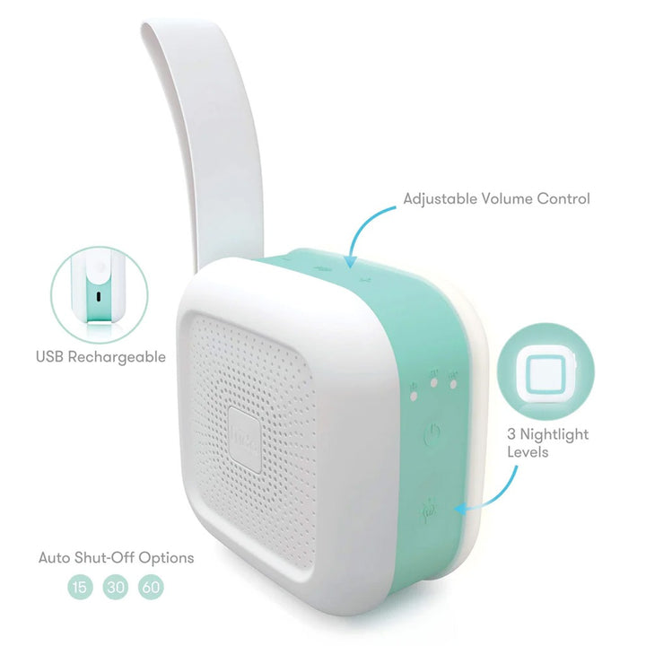 FridaBaby 2-in-1 Portable White Noise, Sound Machine With Night Light For Baby - Easy Pharmacy LLC
