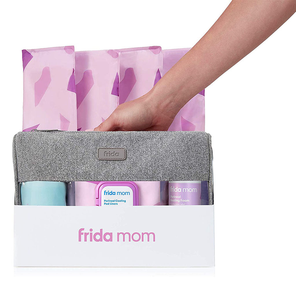 FridaMom Labor & Delivery + Postpartum Recovery Hospital Kit - 15 Piece Gift Set - Easy Pharmacy LLC