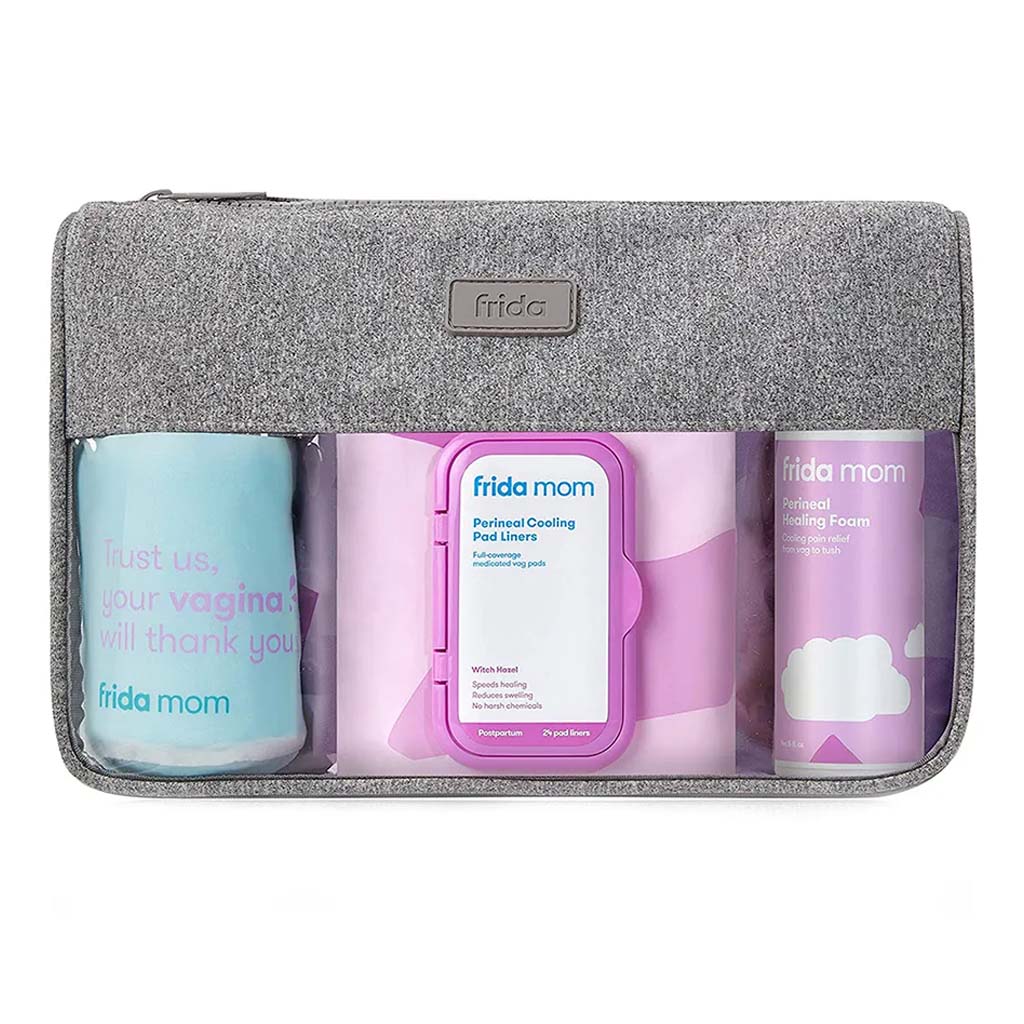 FridaMom Labor & Delivery + Postpartum Recovery Hospital Kit - 15 Piece Gift Set - Easy Pharmacy LLC