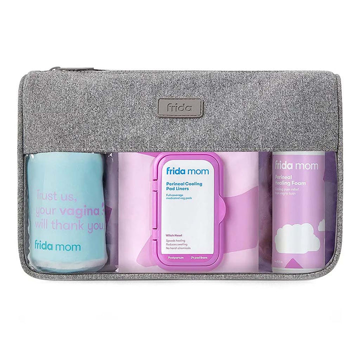 FridaMom Labor & Delivery + Postpartum Recovery Hospital Kit - 15 Piece Gift Set - Easy Pharmacy LLC