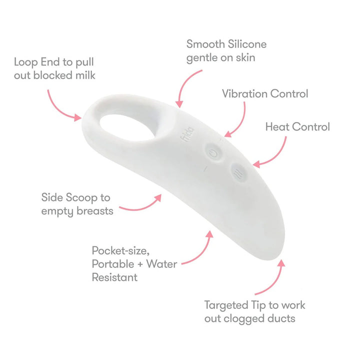 FridaMom Breast Care 2-In-1 Lactation Massager - Easy Pharmacy LLC