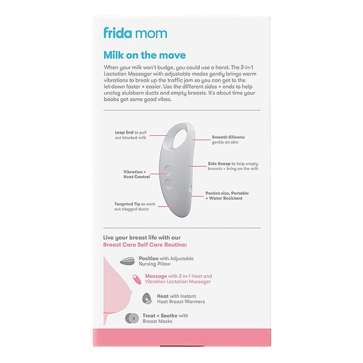 FridaMom Breast Care 2-In-1 Lactation Massager - Easy Pharmacy LLC