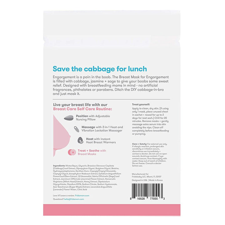 FridaMom Breast Mask For Engorgement 2's - Easy Pharmacy LLC