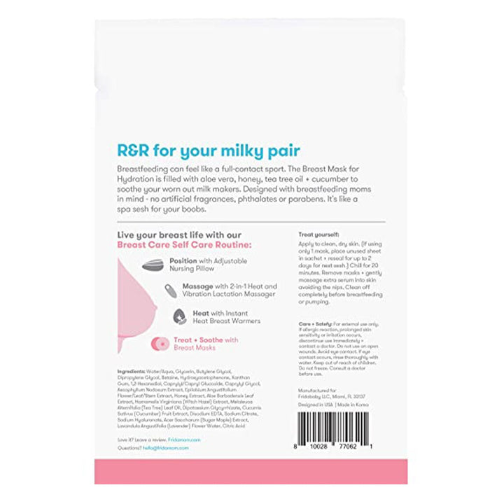 FridaMom Breast Mask for Hydration 2's - Easy Pharmacy LLC