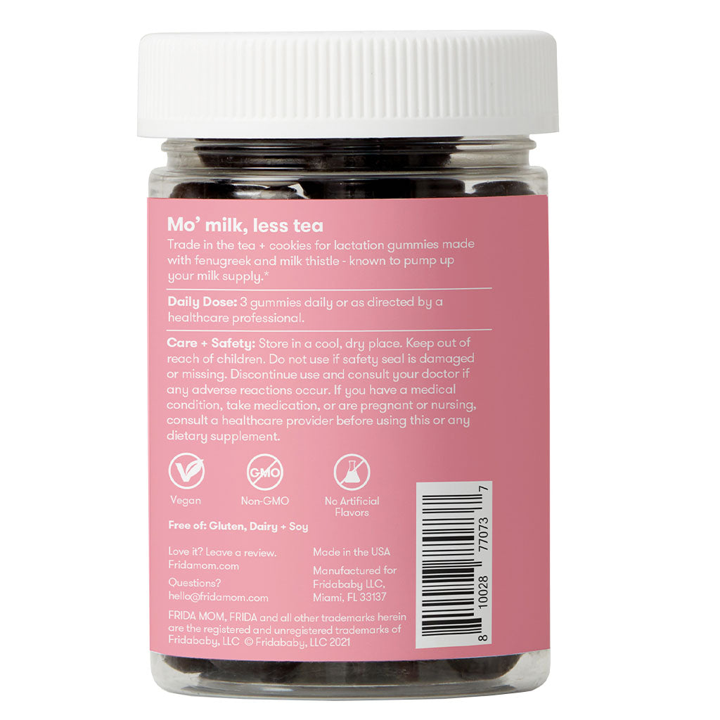 FridaMom Postpartum Gummies With Fenugreek & Milk Thistle For Lactation, Pack of 60s - Easy Pharmacy LLC