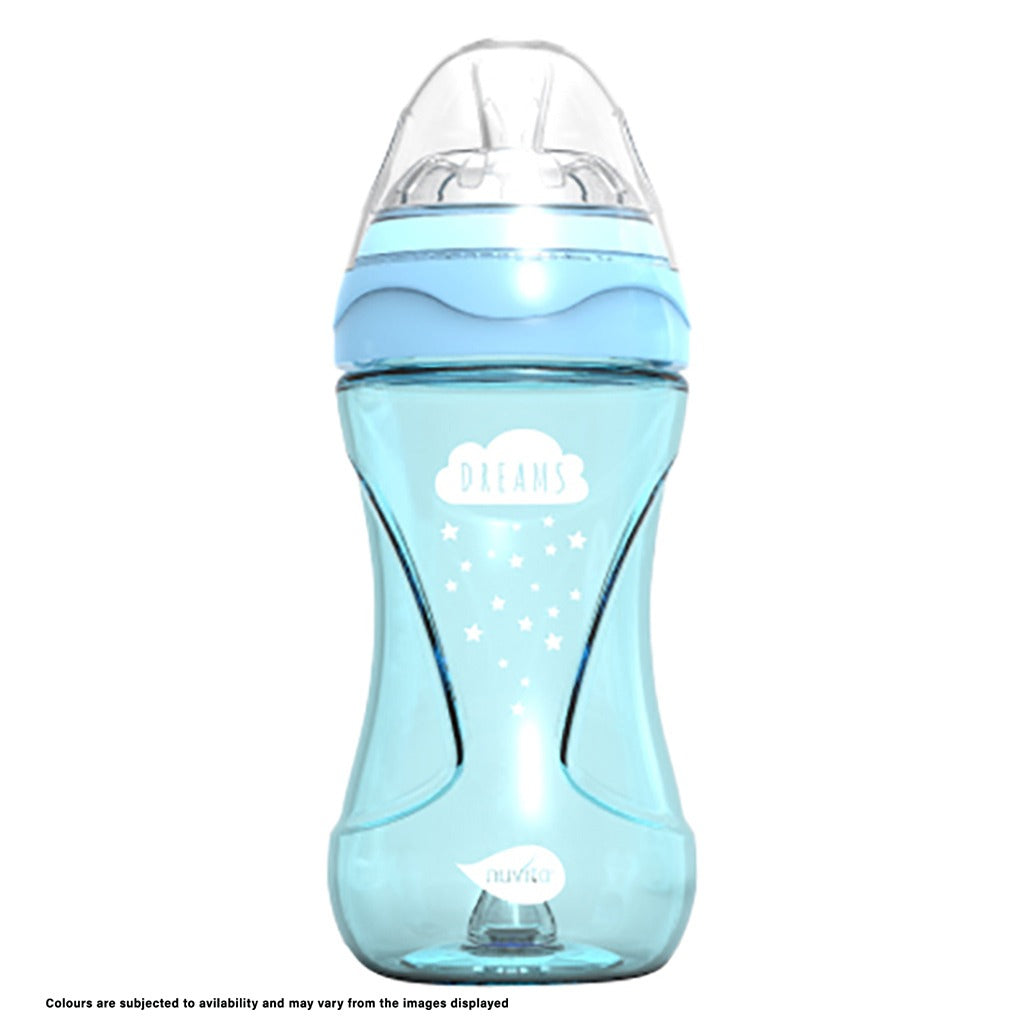 Nuvita Mimic Cool Anti-Colic Baby Feeding Bottle - Assorted 250ml - Easy Pharmacy LLC