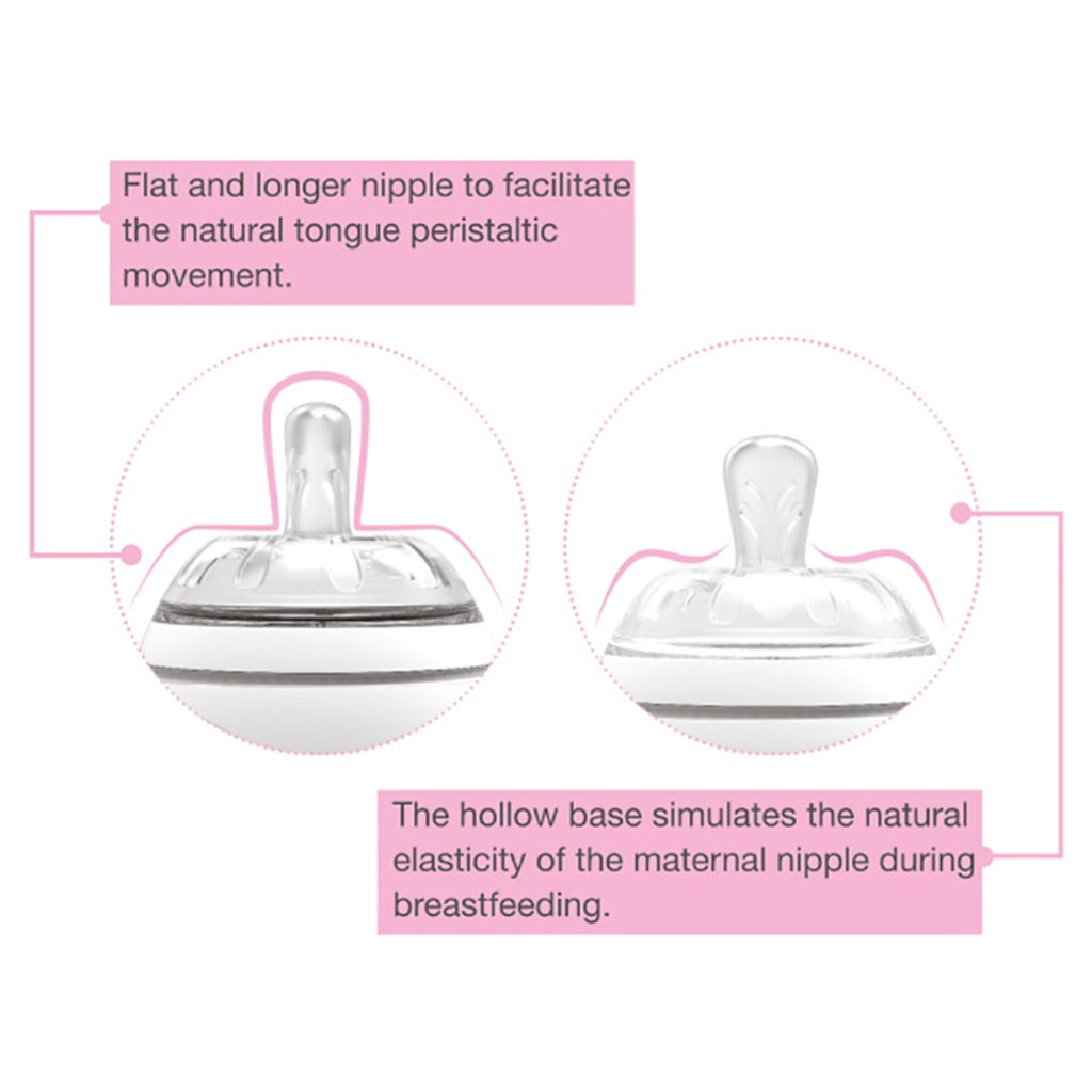 Nuvita Mimic Cool Anti-Colic Baby Feeding Bottle - Assorted 250ml - Easy Pharmacy LLC