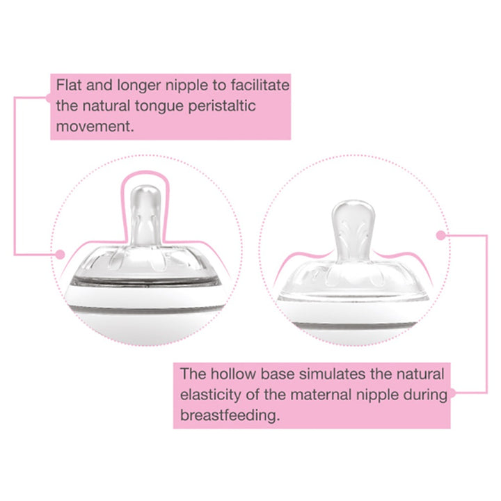 Nuvita Mimic Cool Anti-Colic Baby Feeding Bottle - Assorted 250ml - Easy Pharmacy LLC