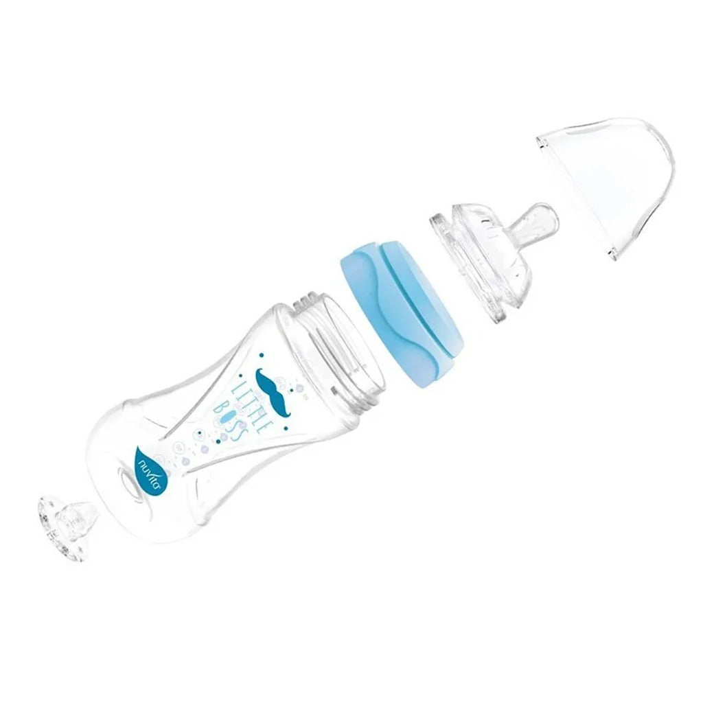 Nuvita Mimic Collection Anti-Colic Baby Feeding Bottle - Assorted 150ml - Easy Pharmacy LLC