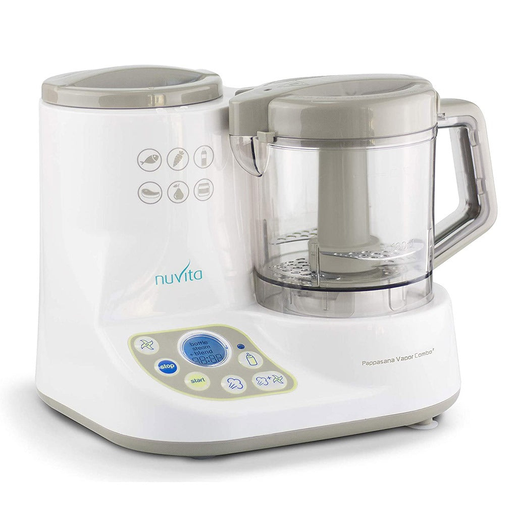 Nuvita Pappasana 6-In-1 Vapor Combo Food processor and bottle warmer - Easy Pharmacy LLC